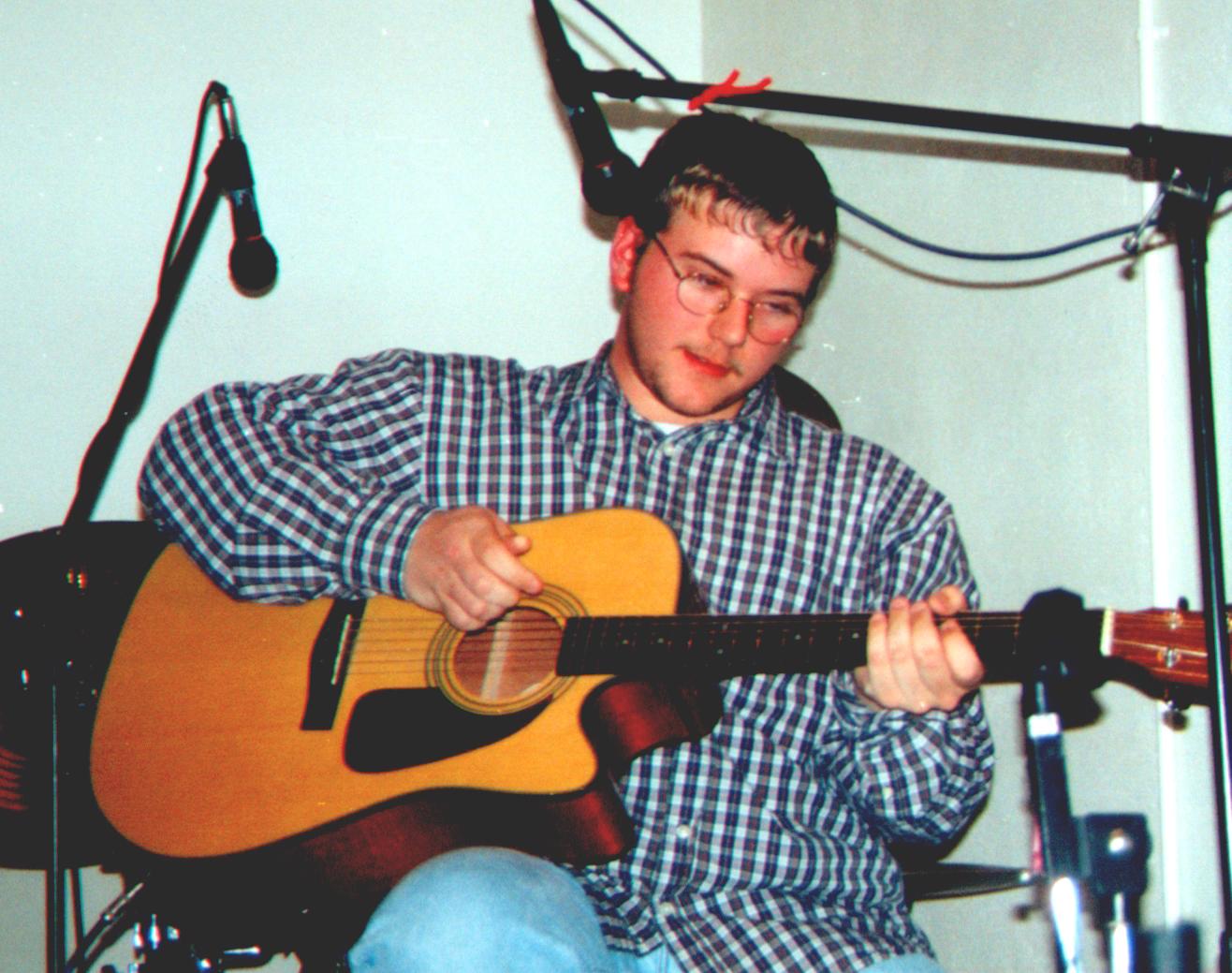 This is me playing my wonderful guitar